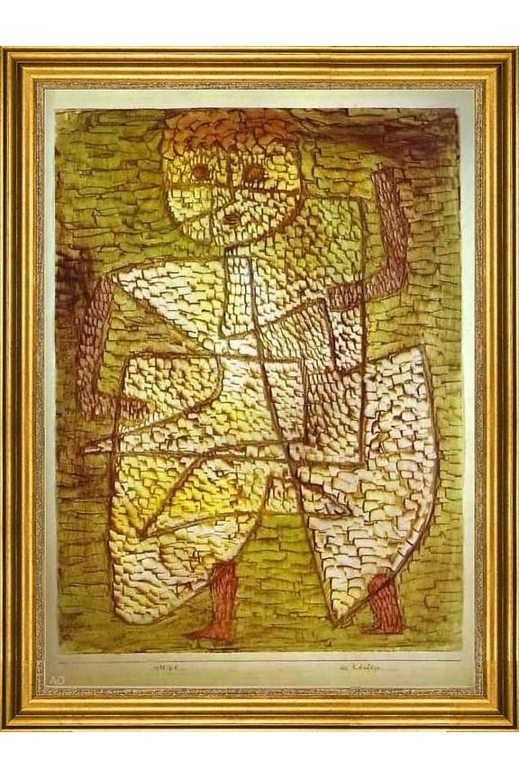Paul Klee The Future Man - 16" x 24" Framed Premium Canvas Print