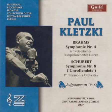 Paul Kletzki - Paul Kletzki Conducts Brahms & Schubert - Music & Performance - CD