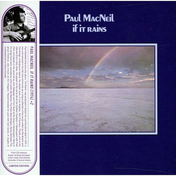 Paul MacNeil - If It Rains - Rock - CD