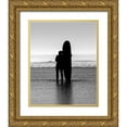 thumbnail image 1 of Paul, Martin 12x14 Gold Ornate Wood Framed with Double Matting Museum Art Print Titled - Contemplation, 1 of 4
