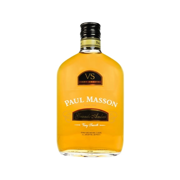 Paul Masson VS Grande Amber Brandy, 375ml, 80 Proof (40% ABV)