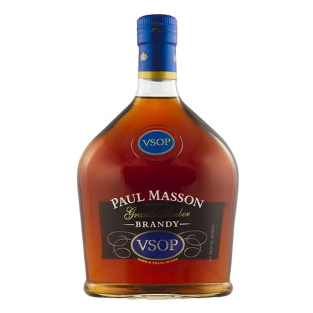 Paul Masson (SCI) Grande Amber Vs Grape Brandy, 1.75 L Bottle, 40% ABV