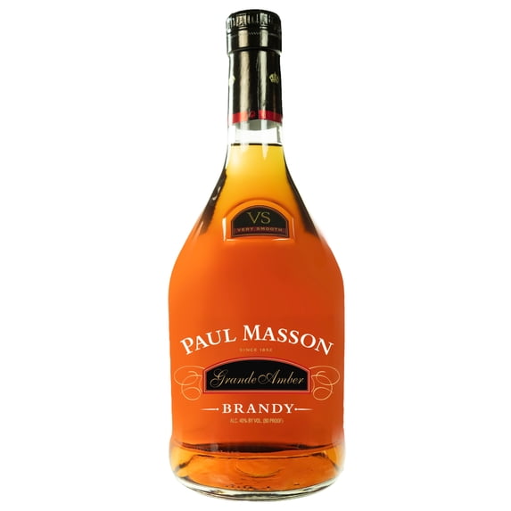 Paul Masson Grand Amber Very Special Brandy, 1L, 80 Proof (40% ABV)