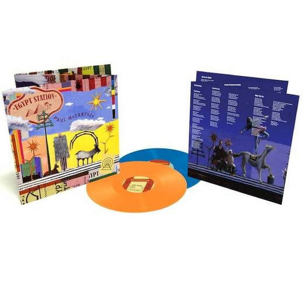 Paul McCartney Egypt Station Deluxe (Limited Edition) ORANGE 180-gram LP Exclusive Vinyl LP