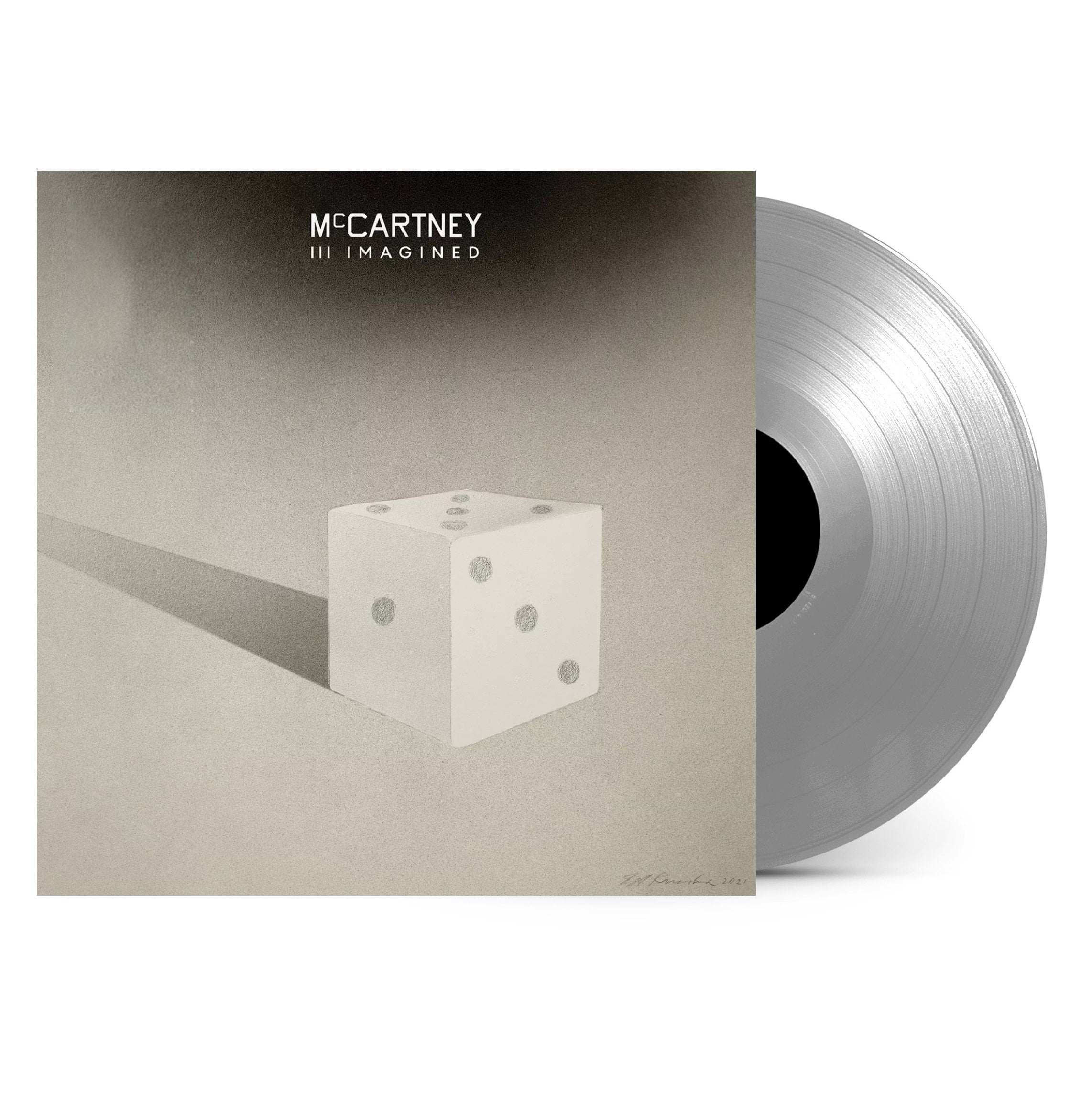 Paul McCartney III Imagined Exclusive Silver 2x LP Vinyl Record