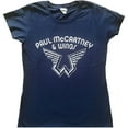 thumbnail image 1 of Paul McCartney Ladies T-Shirt: Wings Logo (X-Small), 1 of 2