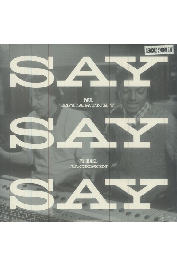Paul McCartney, Michael Jackson - Say Say Say - 12 Inch Vinyl