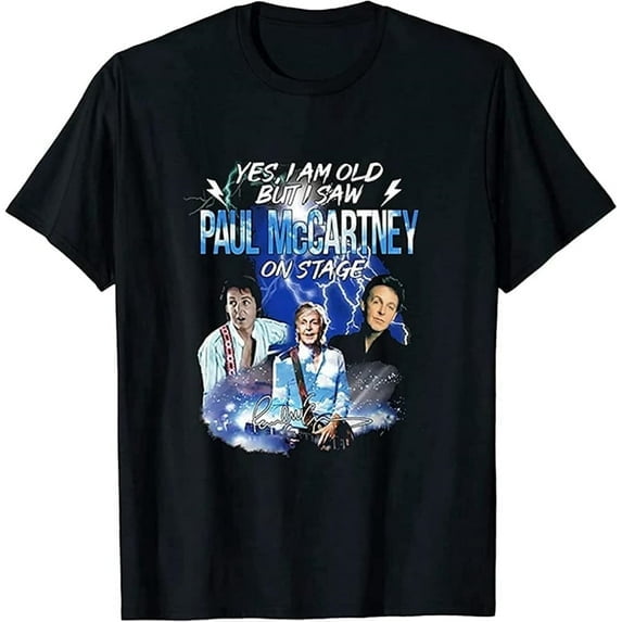 Paul McCartney T-shirt 2025 New Men's And Women's