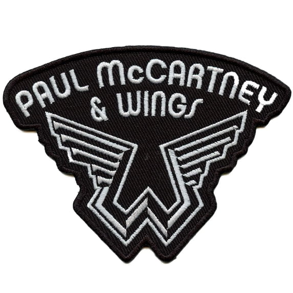 Paul McCartney Wings Patch The Beatles Music Embroidered Iron On