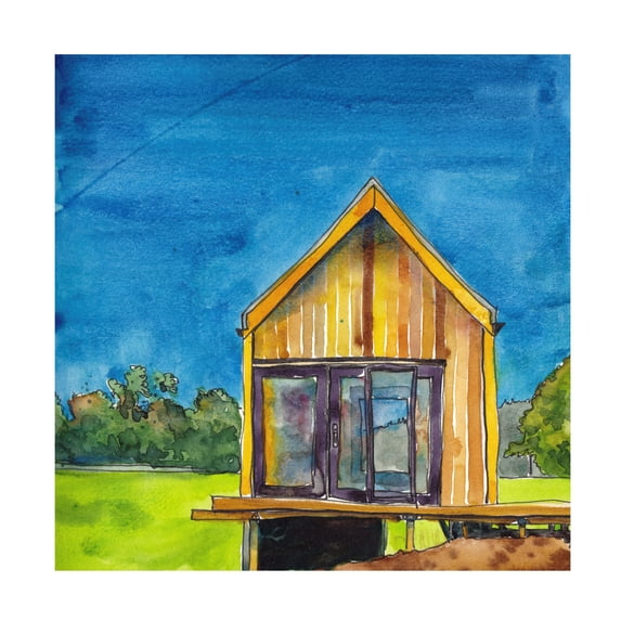 Paul McCreery 'Cabin Scape VI' Canvas Art