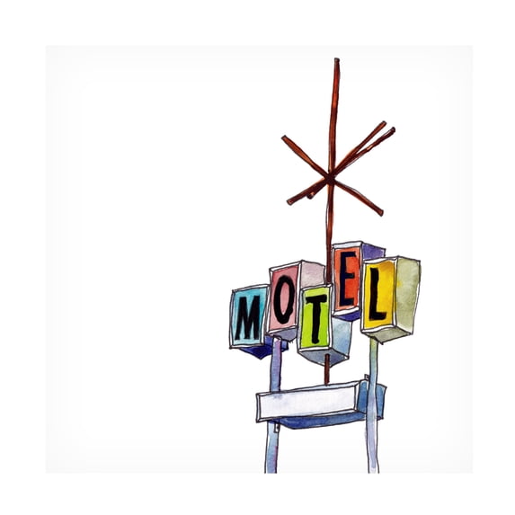 Paul McCreery 'Urban Sign I' Canvas Art