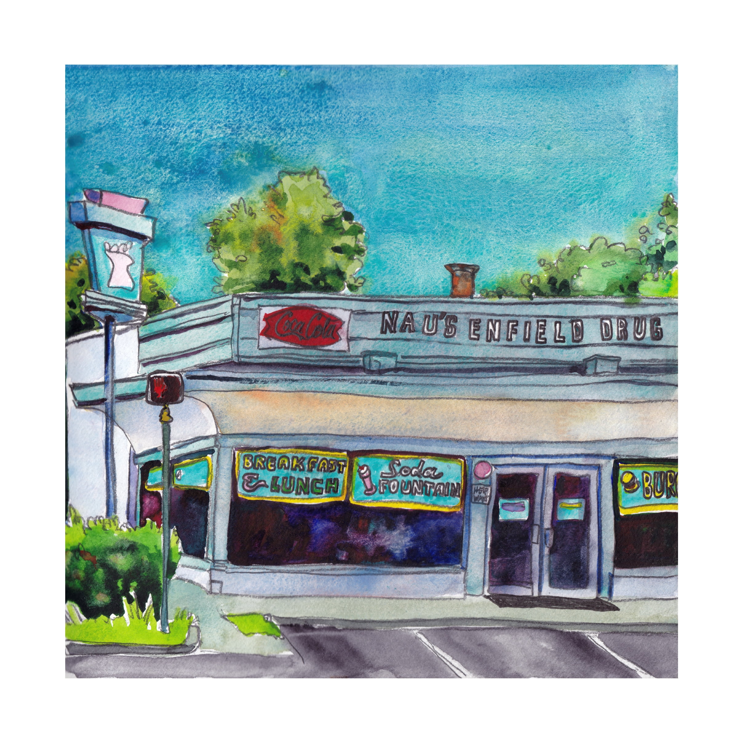 Paul McCreery 'Urban Study I' Canvas Art