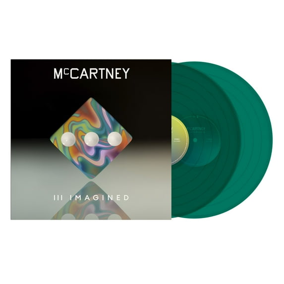 Paul Mccartney - III Imagined Limited Edition Transparent Dark Green 2x LP Vinyl