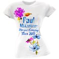 thumbnail image 1 of Paul Mccartney Women's Juniors Flowers Short Sleeve T Shirt, 1 of 1