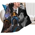thumbnail image 1 of Paul Mescal Blanket Cool #1 Ultra Soft Flannel Fleece Blanket Stylish Bedroom Living Room Sofa Warm Blanket All Season Use 30"*40"（76 * 100cm）, 1 of 5