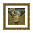 thumbnail image 1 of Paul Milliet 20x21 Gold Ornate Framed and Double Matted Museum Art Print Titled - Normandy (Archful) (1888-1893), 1 of 4
