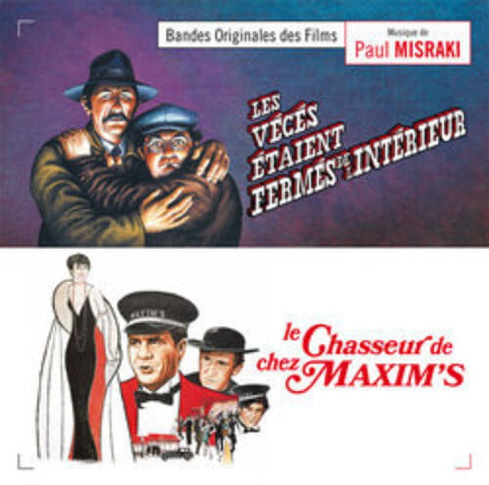 Paul Misraki - Les Vécés Étaient Fermés De L'Intérieur / Le Chasseur De Chez Maxim's (Maxim's Porter) (Original Soundtracks) - CD