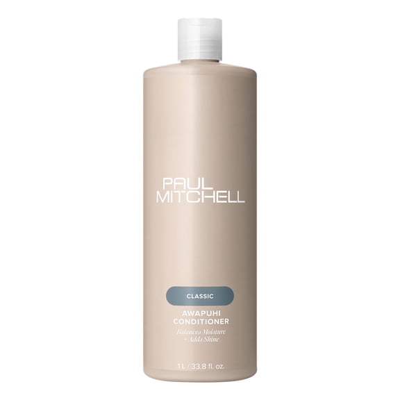 Paul Mitchell Awapuhi Conditioner, Balances Moisture + Adds Shine, For All Hair Types, 33.8 fl oz