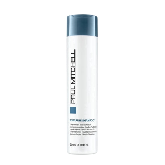 Paul Mitchell Awapuhi Shampoo, Balances Moisture + Adds Shine, For All Hair Types, Especially Fine + Static-Prone Hair, 10.14 fl oz