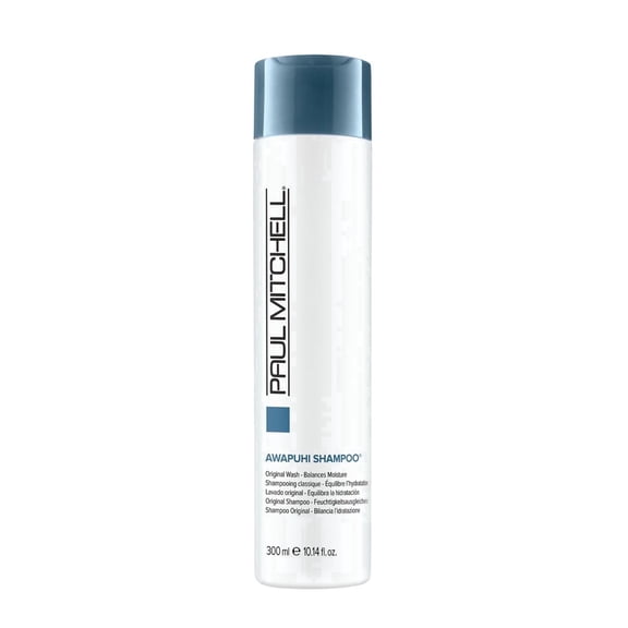 Paul Mitchell Awapuhi Shampoo, Balances Moisture Adds Shine, For All Hair Types, Especially Fine Static-Prone Hair, 10.14 fl oz