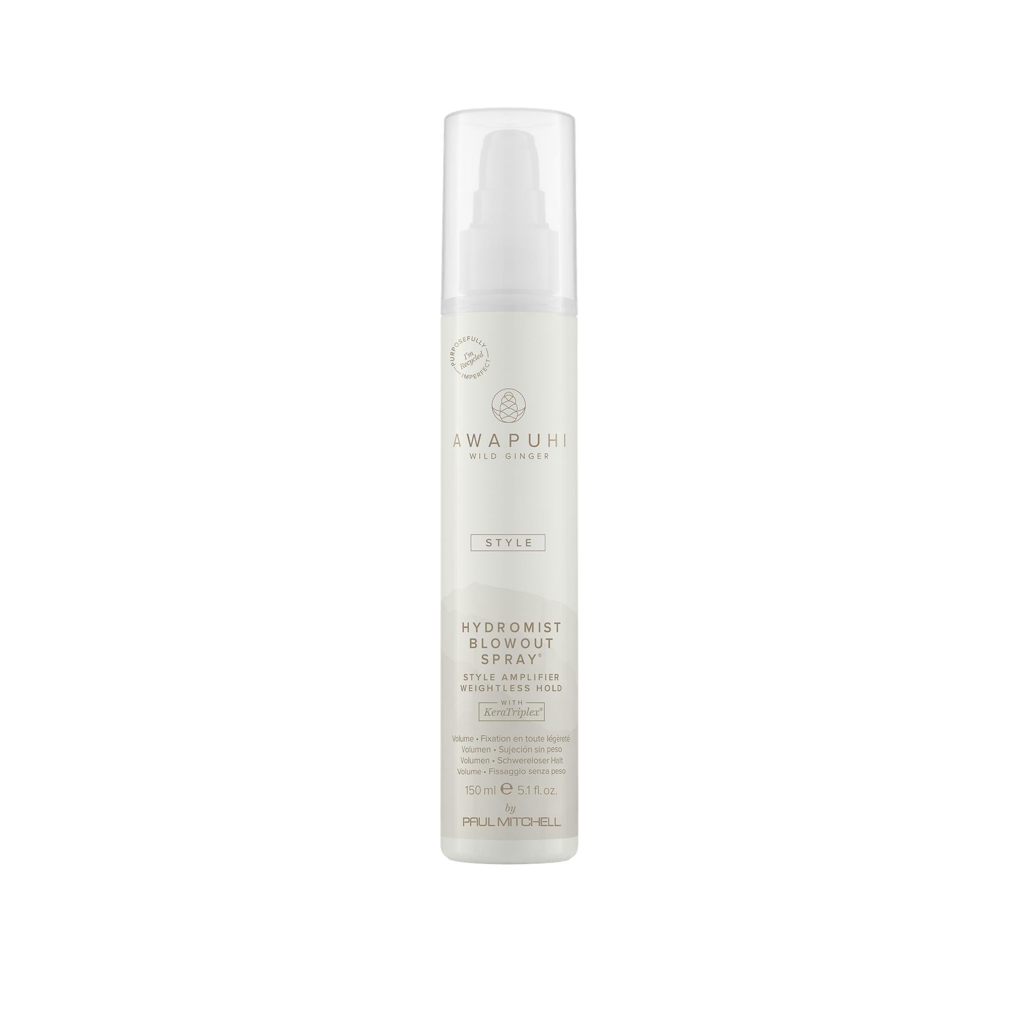 Paul Mitchell Awapuhi Wild Ginger Hydromist Volumizing Blowout Spray, 5.1 fl oz