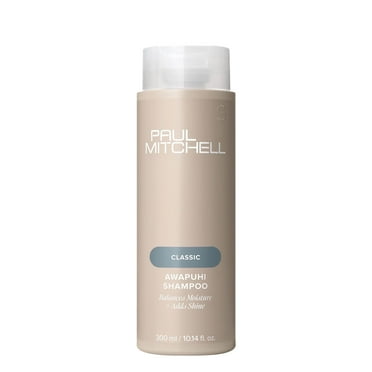 Paul Mitchell Awapuhi Shampoo, Balances Moisture + Adds Shine, For All Hair Types, Especially Fine + Static-Prone Hair, 10.14 fl oz