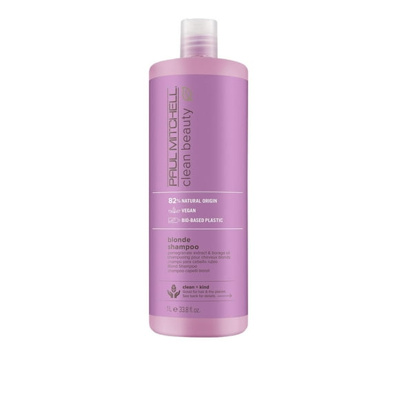 Paul Mitchell Clean Beauty Blonde Shampoo, 33.8 oz.