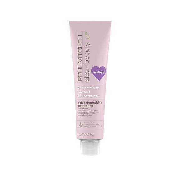 Paul Mitchell Clean Beauty Color Depositing Treatment, Amethyst, 5.1 oz.
