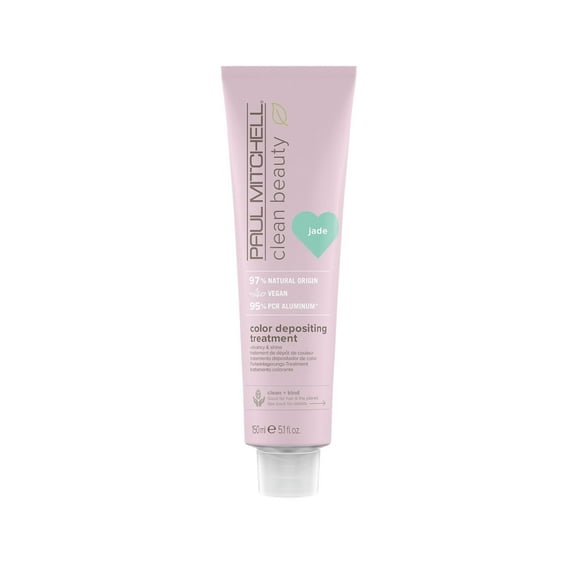 Paul Mitchell Clean Beauty Color Depositing Treatment, Jade, 5.1 oz.