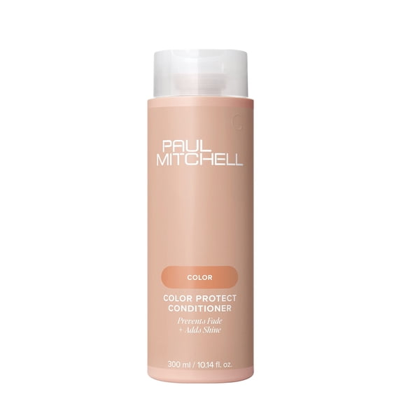 Paul Mitchell Color Protect Conditioner, Prevents Fade + Adds Shine, For Color-Treated Hair, 10.14 fl oz.