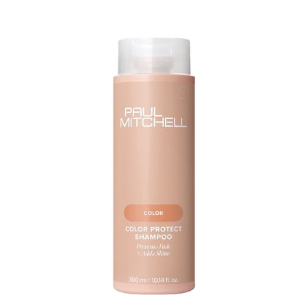 Paul Mitchell Color Protect Shampoo, Prevents Fade + Adds Shine, For Color-Treated Hair, 10.14 fl oz.