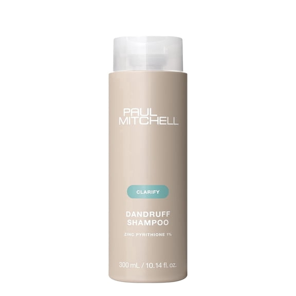 Paul Mitchell Dandruff Shampoo, 1% Zinc Pyrithione, Gentle Enough For Daily Use, Color Safe, For Dandruff-Prone Scalps + All Hair Types
