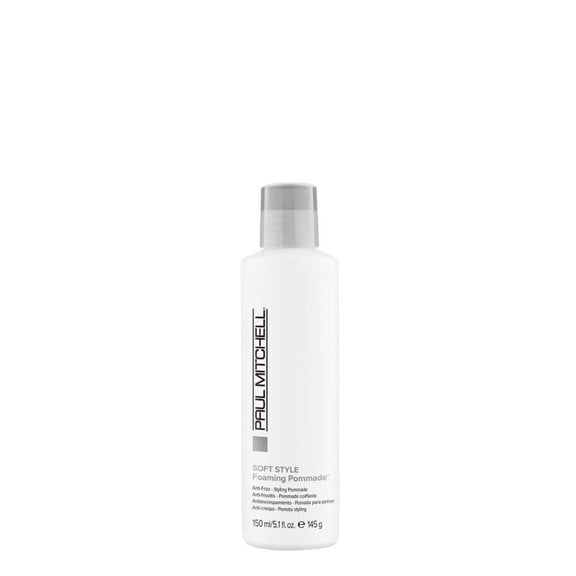 Paul Mitchell Foaming Pomade, Defines Texture + Boosts Shine, For Curly Hair, Wavy + Coily Hair, 5.1 oz.