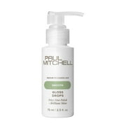Paul Mitchell Gloss Drops Shine Serum, Frizz-Free Polish, Brilliant Shine, For Medium To Coarse Hair, 2.5 fl. oz.
