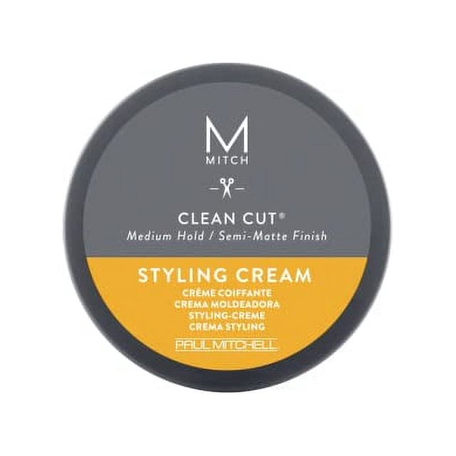 Paul Mitchell MITCH Clean Cut Styling Cream for Men, Medium Hold, Semi