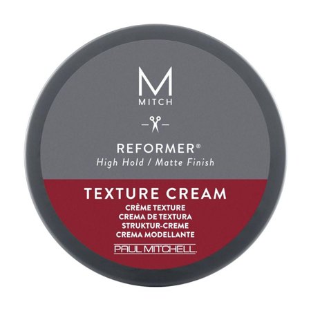 Mitch Reformer Strong Hold/Matte Finish Texturizer by Paul Mitchell for Men - 3 oz Texturizer