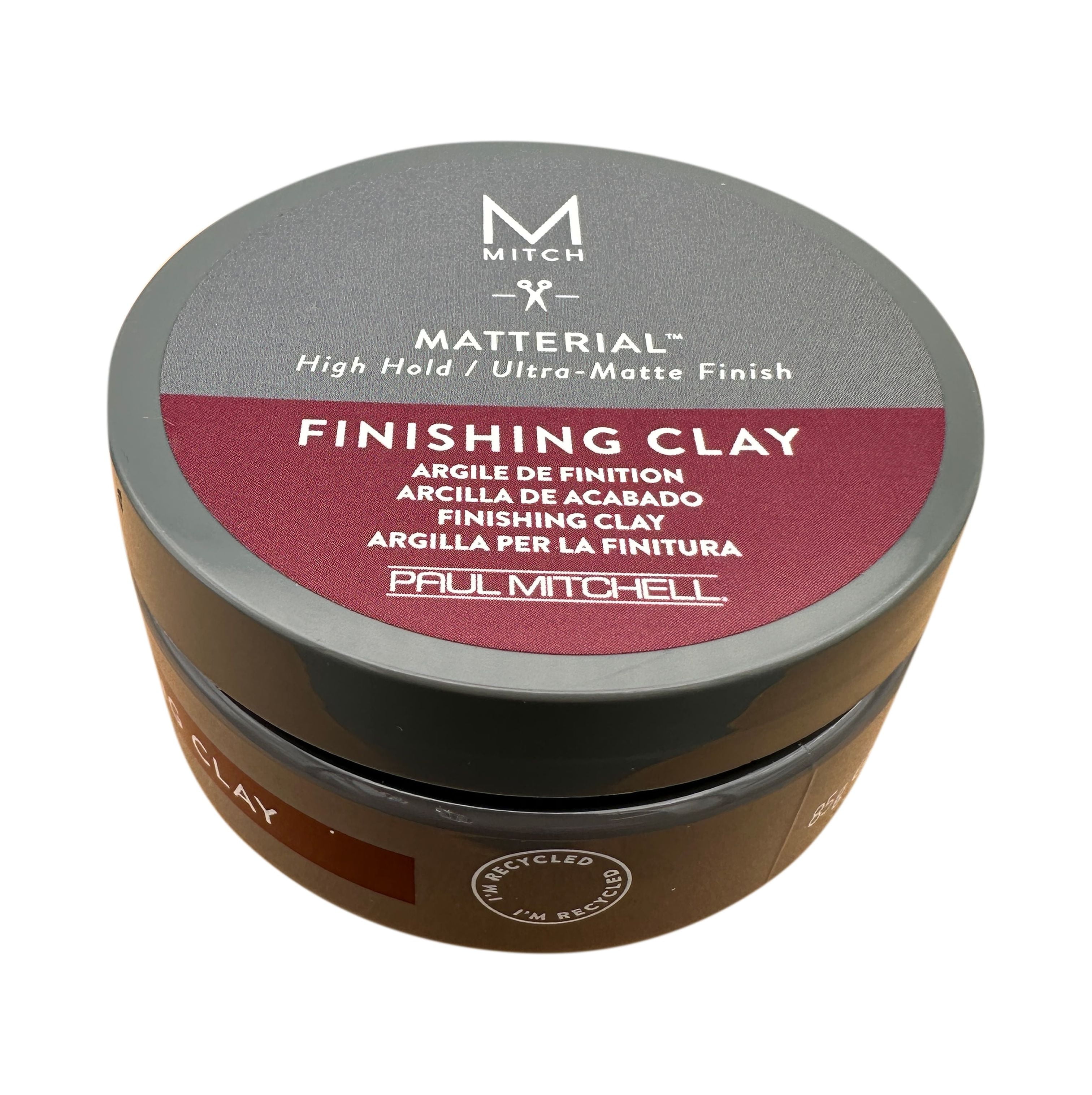 Paul Mitchell Mitch Matterial Strong Hold Styling Hair Clay, 3 oz