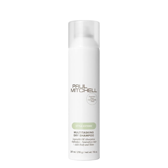 Paul Mitchell Multitasking Dry Shampoo, Refreshes + Adds Body, For All Hair Types, 7.6 Oz