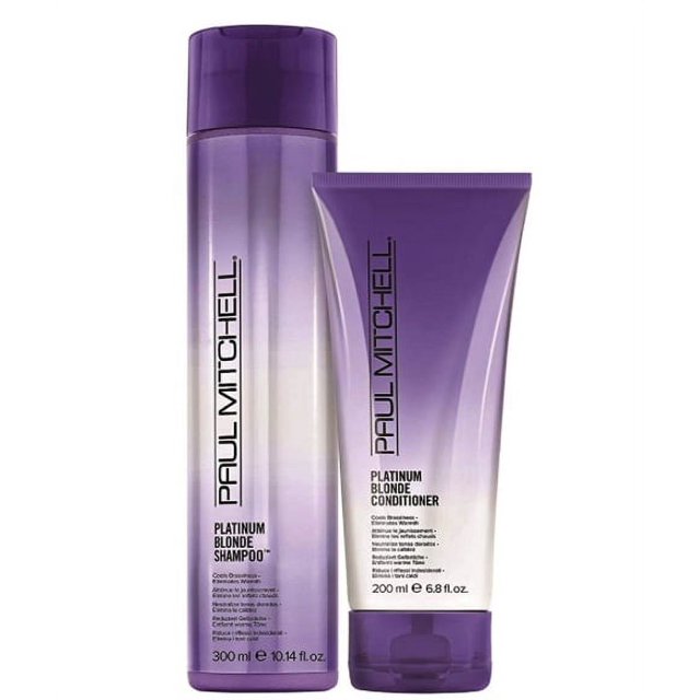 Paul Mitchell Platinum Blonde Shampoo 10oz and Conditioner 6.8oz