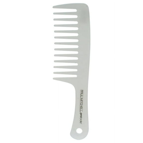 Paul Mitchell Pro Tools Antimicrobial Detangler Comb, Wide Tooth Comb Detangles Wet or Dry Hair