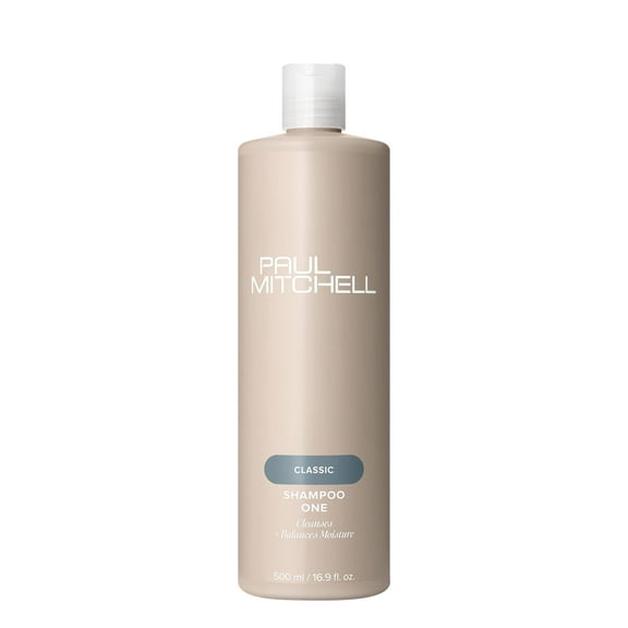 Paul Mitchell Shampoo One, Cleanses + Balances Moisture, For All Hair Types, 16.9 fl oz