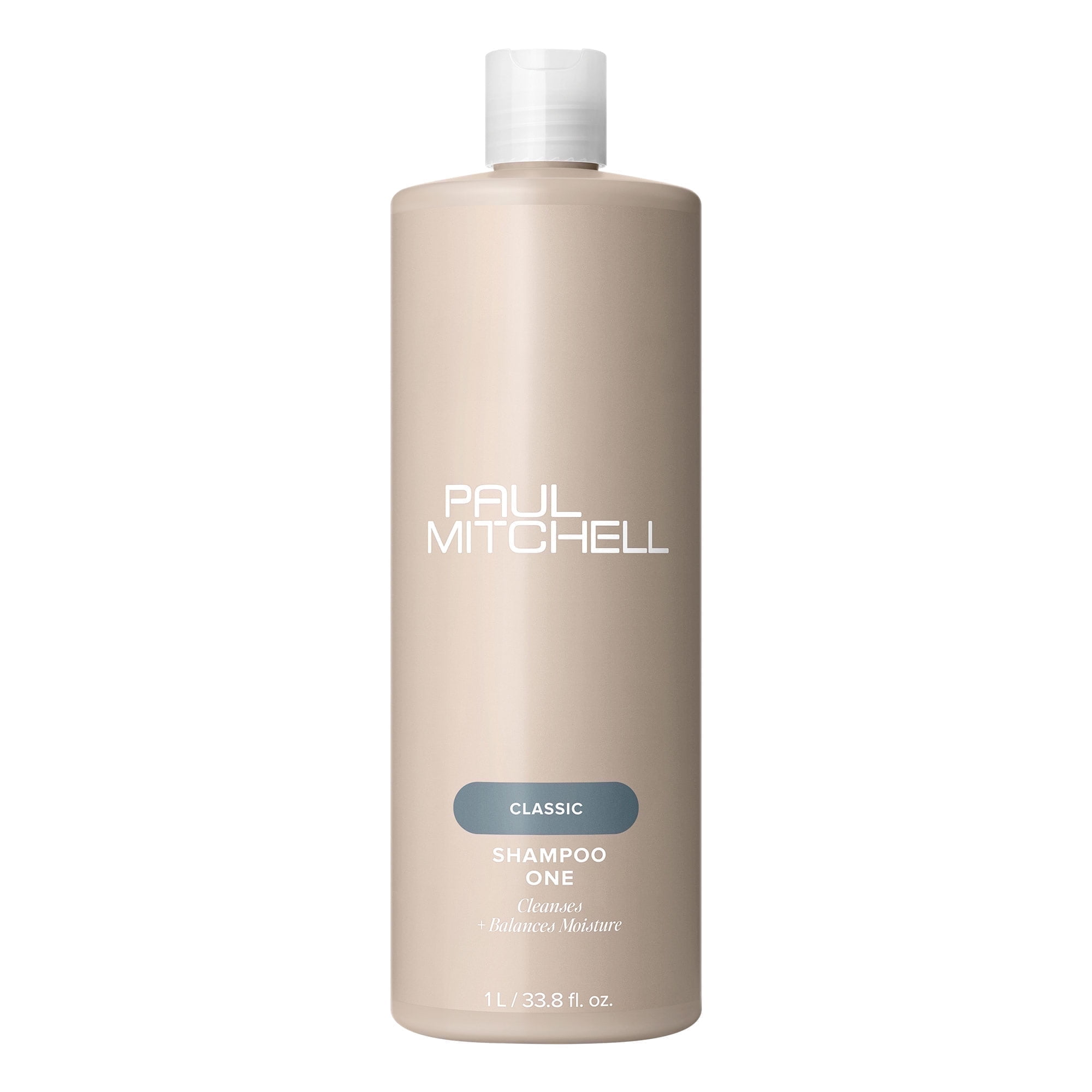 Paul Mitchell Shampoo One, Cleanses + Balances Moisture, For All Hair Types, 33.8 fl oz