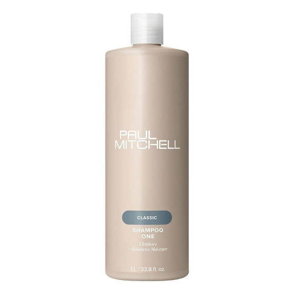 Paul Mitchell Shampoo One, Cleanses + Balances Moisture, For All Hair Types, 33.8 fl oz