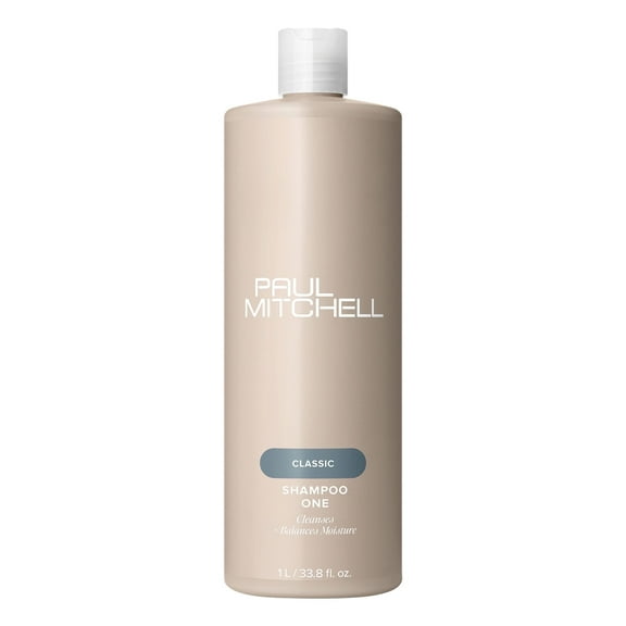 Paul Mitchell Shampoo One, Cleanses + Balances Moisture, For All Hair Types, 33.8 fl oz