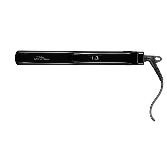 Paul Mitchell Style+ 1" Ceramic Flat Iron, Adjustable Heat Settings, For Straightening + Curling