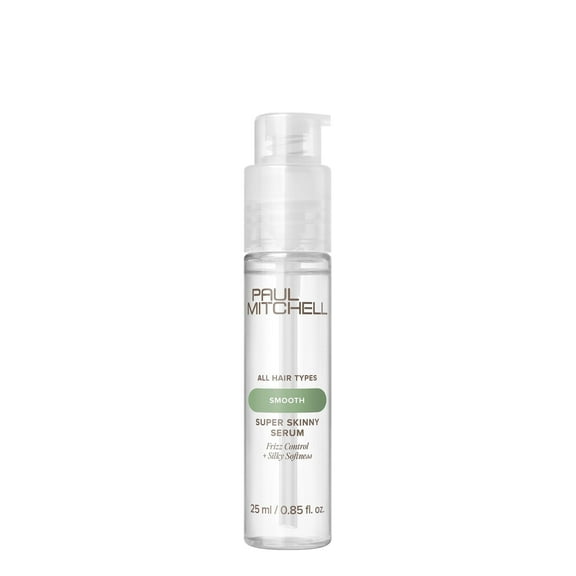 Paul Mitchell Super Skinny Serum Blowout Primer, Speeds Up Drying Time, Humidity Resistant, For All Hair Types, 0.85 fl oz.