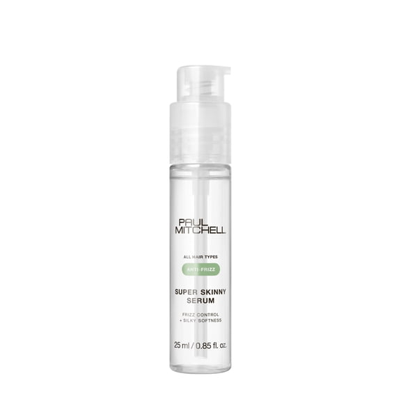 Paul Mitchell Super Skinny Serum Blowout Primer, Speeds Up Drying Time, Humidity Resistant, For All Hair Types, 0.85 fl oz.