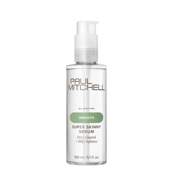 Paul Mitchell Super Skinny Serum Blowout Primer, Speeds Up Drying Time, Humidity Resistant, For All Hair Types, 5.1 fl oz.