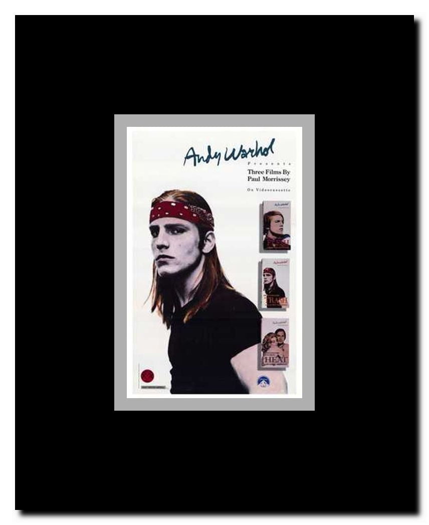 Paul Morrissey Trilogy Framed Movie Poster