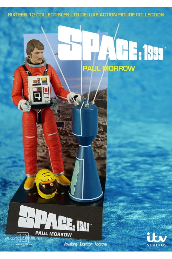 Paul Morrow - In Spacesuit with Ariel Probe Capsule - By Sixteen 12